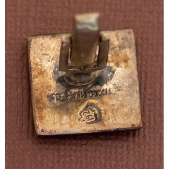 Vintage Geometric Square Elegant Cuff Links - U17 - Picture 2 of 3